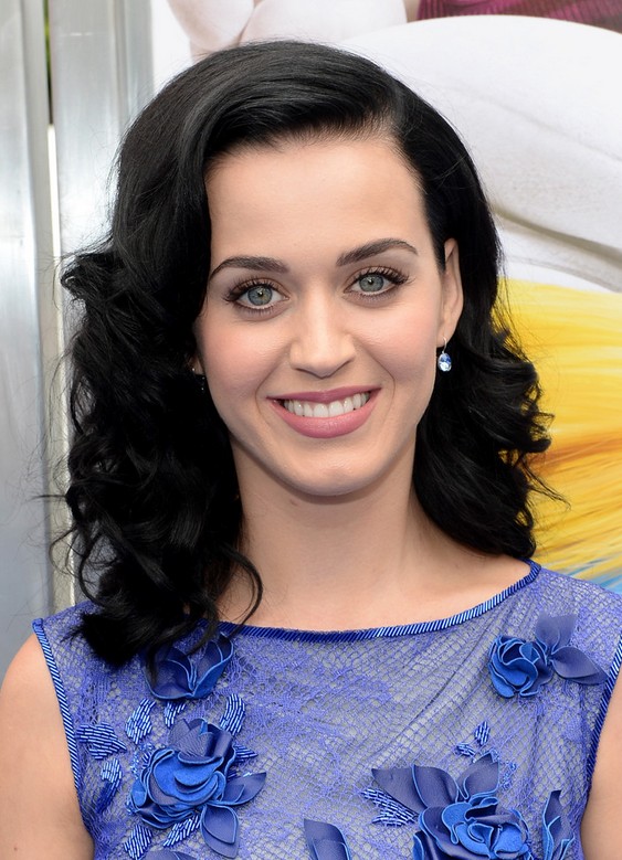 Katy Perry Medium Hairstyle