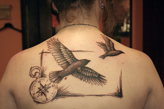 Bird tattoos