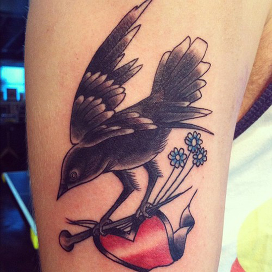 Bird tattoo