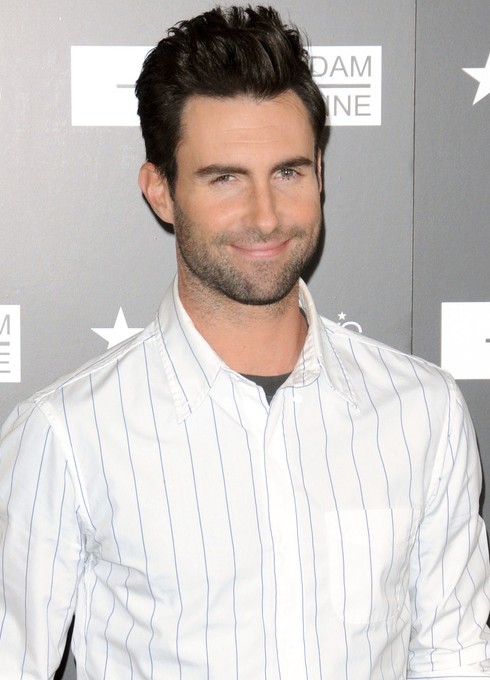 Adam Levine quiff Hairstyle for Men