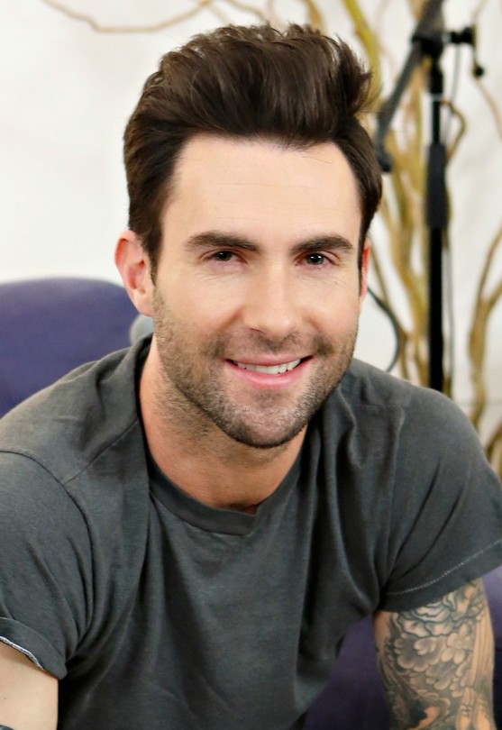 Adam Levine Short Haircut for Men 2014