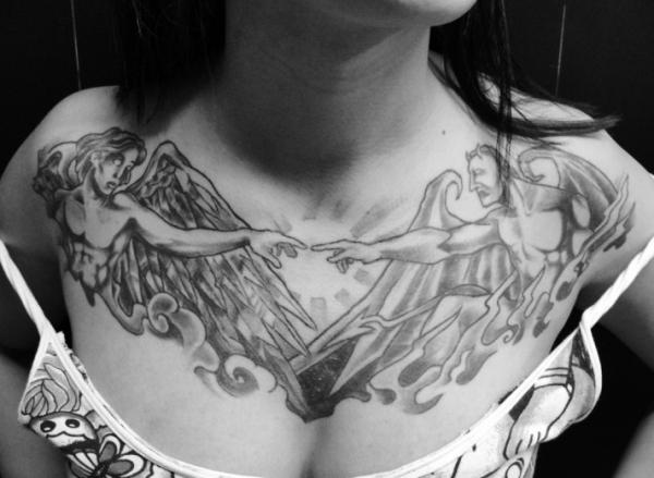 Angel Demon Tattoo
