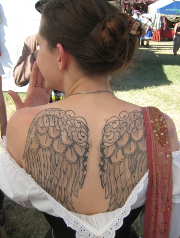 55 Angel Wings Tattoo Ideas to Inspire Your Next Tattoo  Psycho Tats