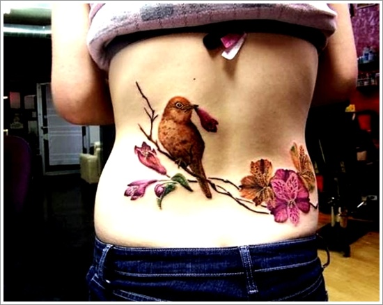 partridge bird tattoo