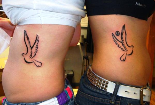 Dove bird tattoo