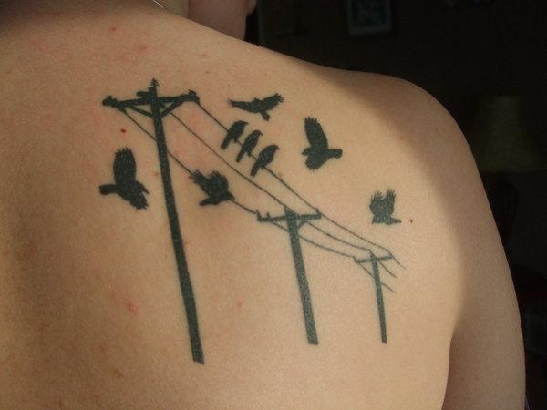 Free bird tattoo