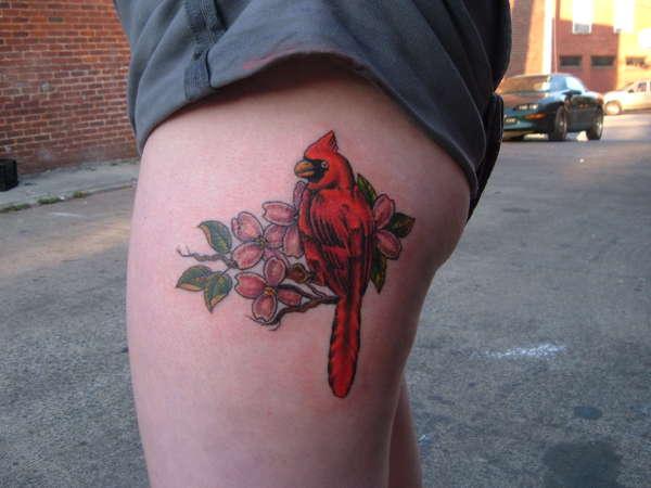 pretty bird tattoo