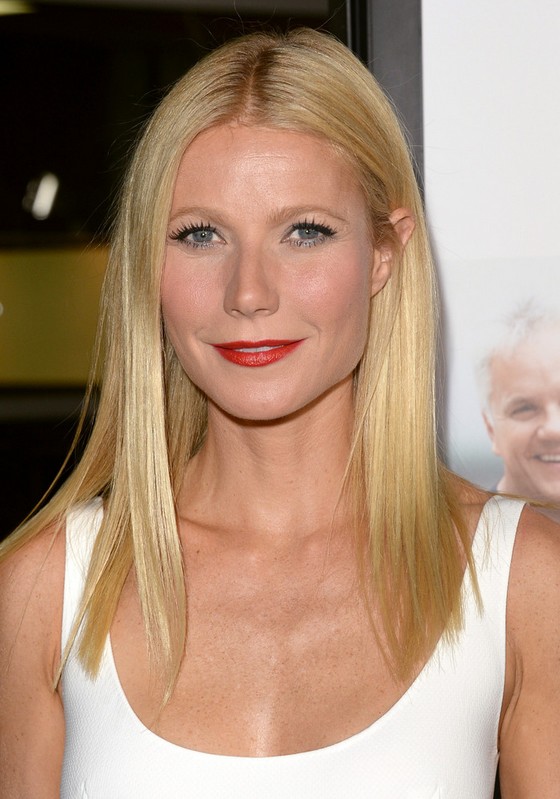 Gwyneth Paltrow Straight Hairstyles