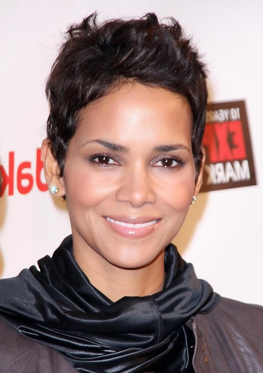 Halle Berry Short Spiky Messy Cut for Women | Styles Weekly