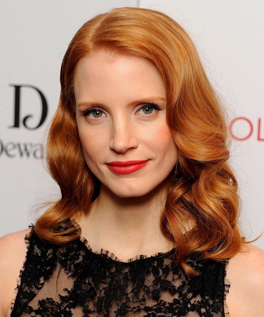 Jessica Chastain Hairstyle