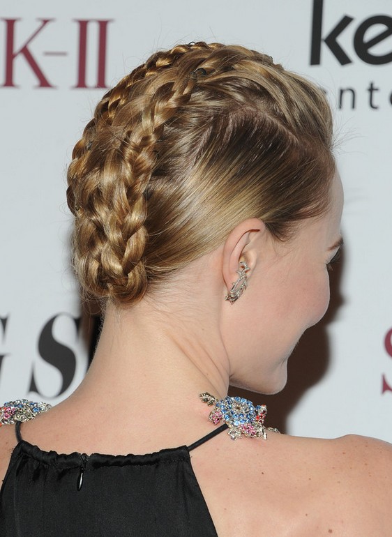 Kate Bosworth Braided Updo