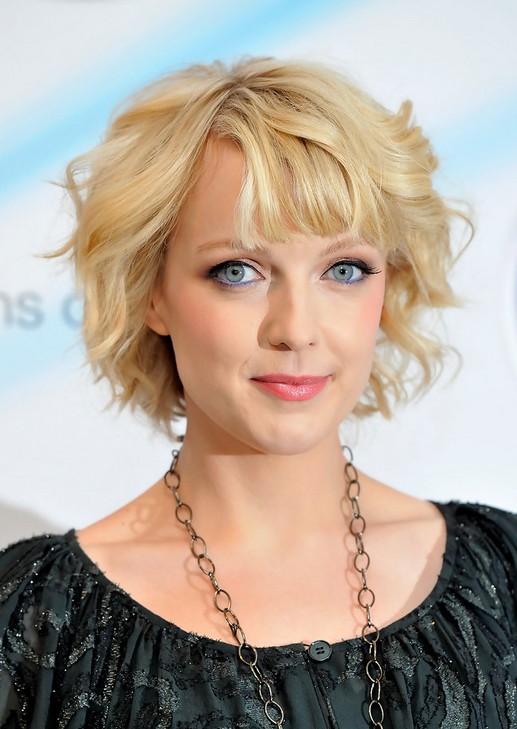 Short Blonde Hairstyles For Oval Faces