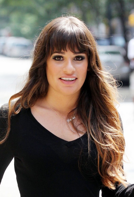 Lea Michele Hairstyles Styles Weekly