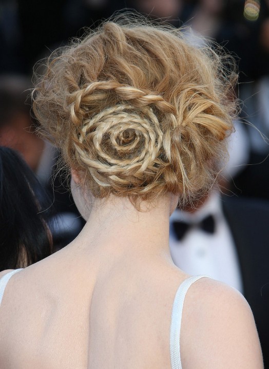 Back View of Nicole Kidman Updo