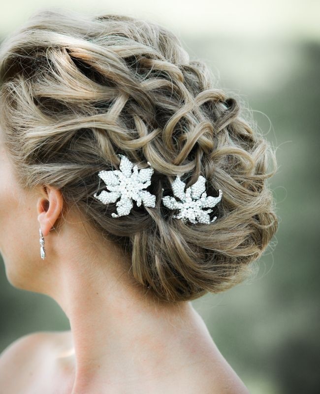 Bridal Updo Hairstyle Back View