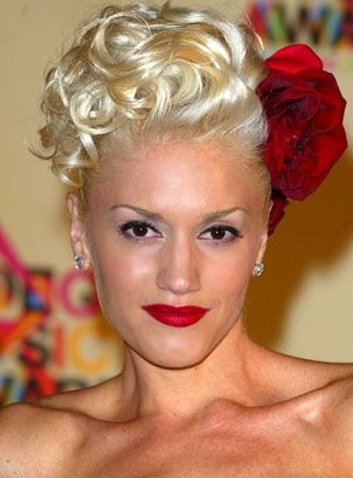 Gwen Stefani Updo