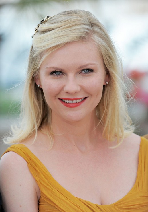 Kirsten Dunsts side ponytail  celebrity hair and hairstyles  Glamour UK