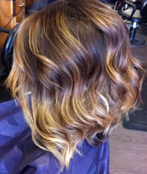 Short Ombre Hair Color