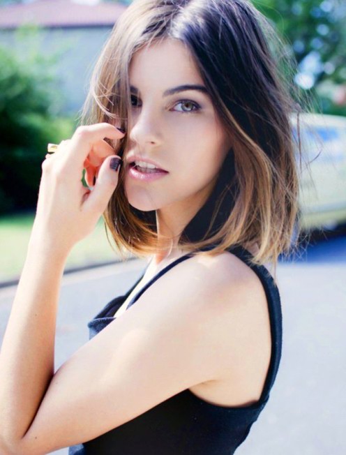 Pretty Short Ombre Hair for Women