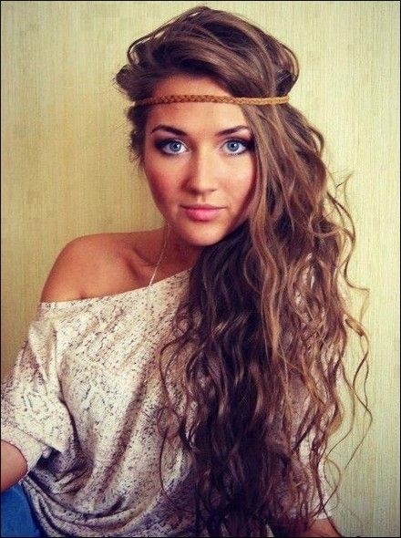 Boho Hair Style