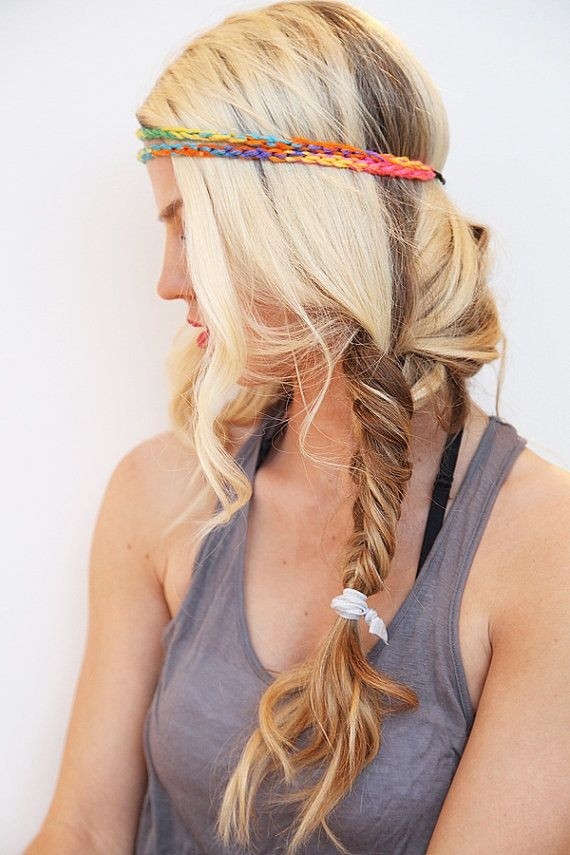 Boho Hairstyle Idea for Long Hair