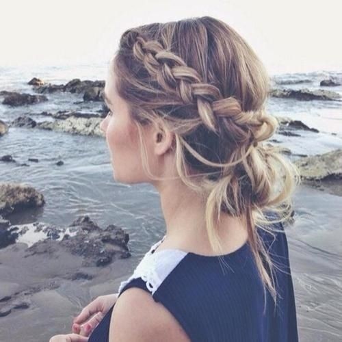 Braid Boho Updos for Long Hair