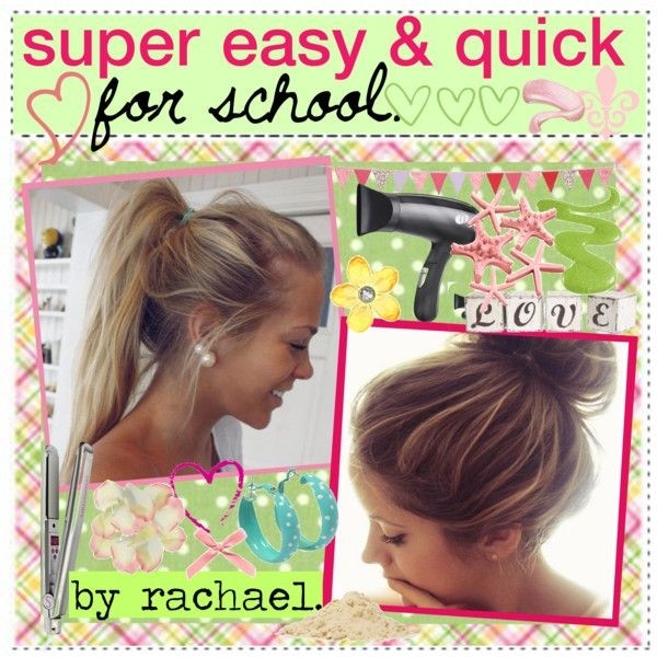 Easy & Quick Hairstyles for School