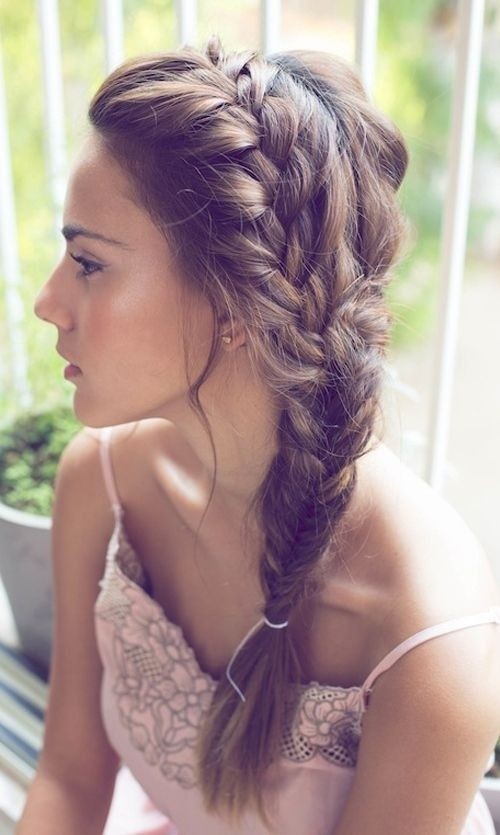 47 Elegant Ways To Style Side Braid For Long Hair - SooShell  Side braid  hairstyles, Side braids for long hair, Braids for long hair