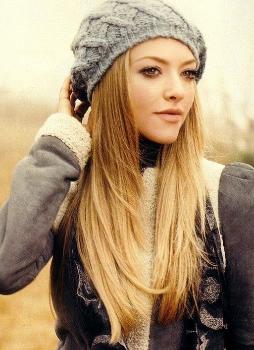 Amanda Seyfried Cute Long Ombre Hair