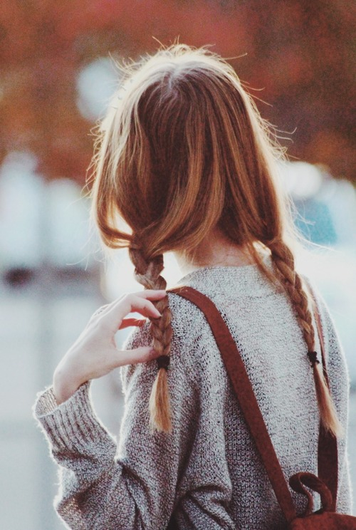Braided Hairstyle for Winter