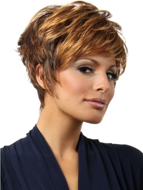 Chic Layered Hairstyle for Short Hair - Funky Short Formal Hairstyles for Women