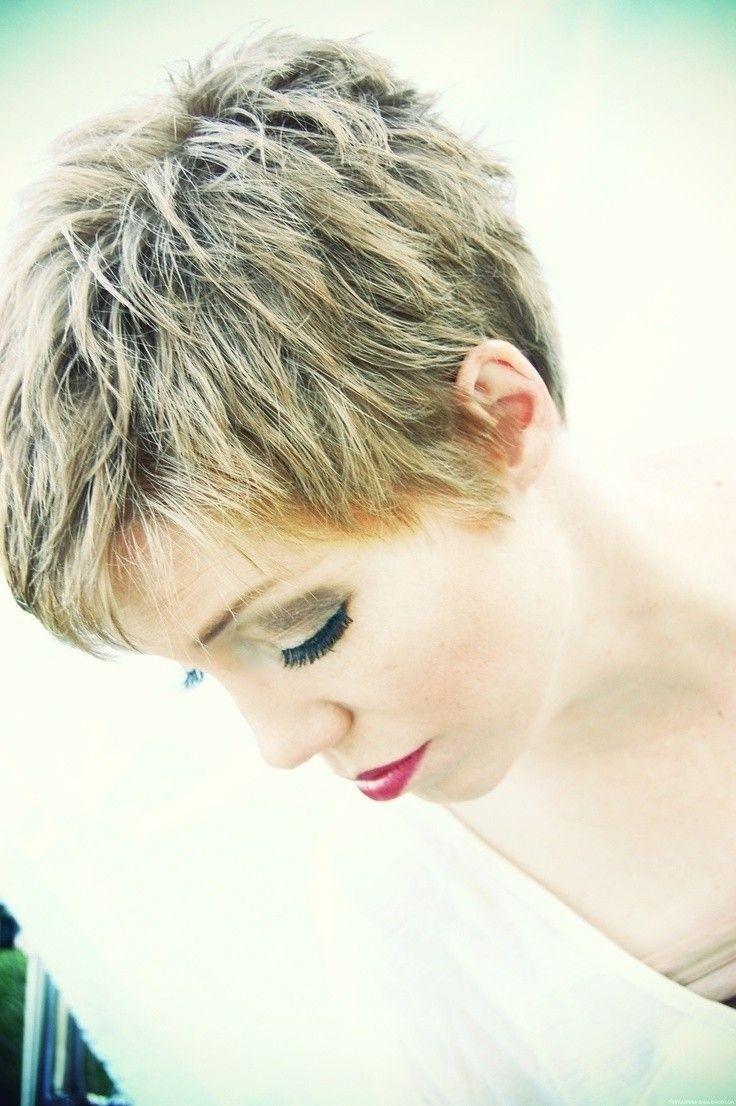 Short Layered Pixie Haircuts For Thick Hair