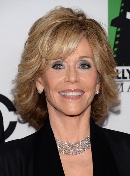 Jane Fonda Short Hairstyle - 2014 Short Haircut for Women Over 60