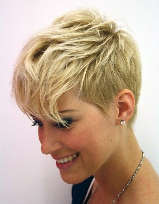 Short Shaved Pixie Cuts