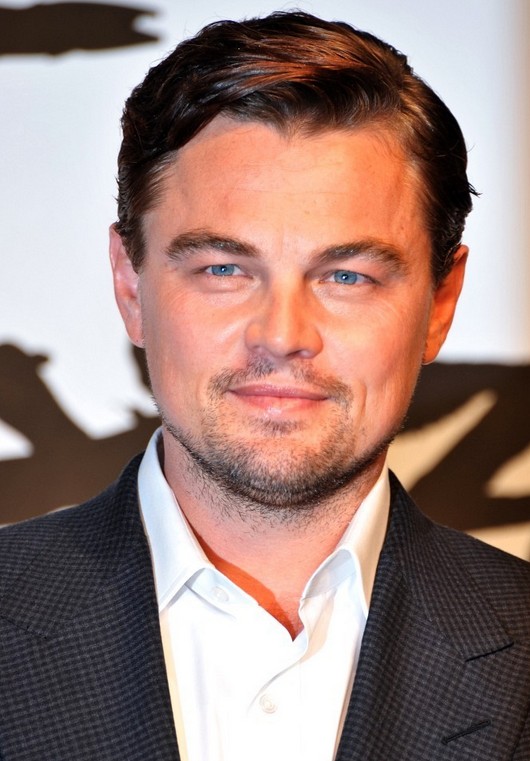 Leonardo DiCaprio Short Side Part Hairstyle for Men