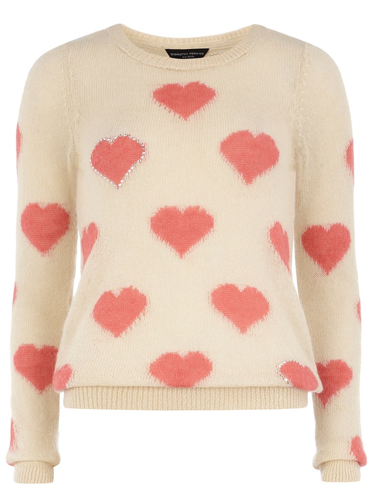 Mini Hearts Sweater