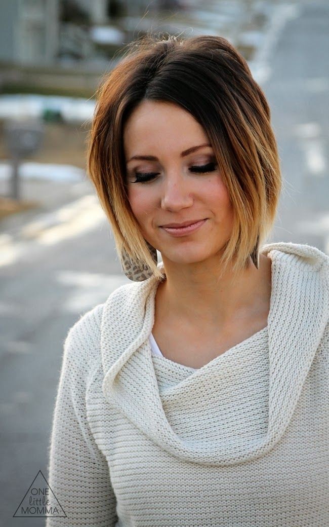 Ombre Short Hairstyles