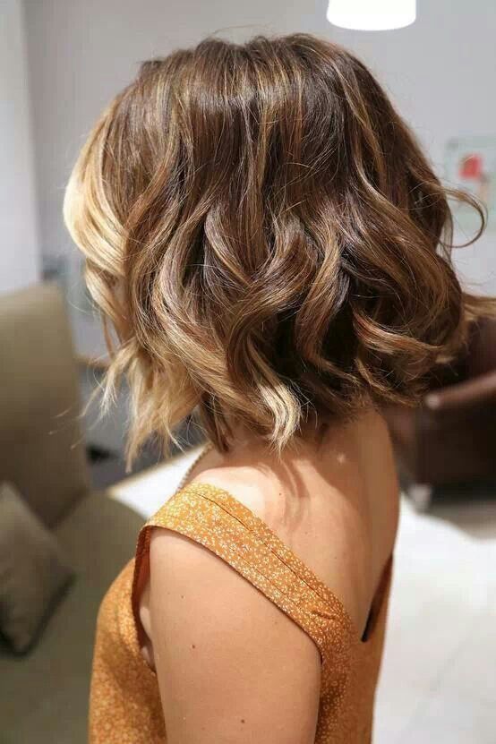 Pretty Short Ombre Hair for Girls