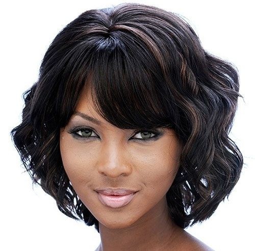 Short Wavy Bob Cut - Short Hairstyles for Black Women