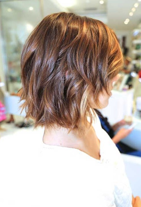 Side View Of Short Layered Ombre Hair Styles Weekly