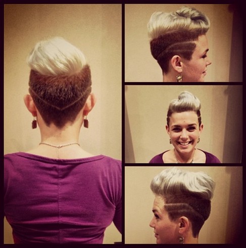 Trendy Short Pixie Haircut