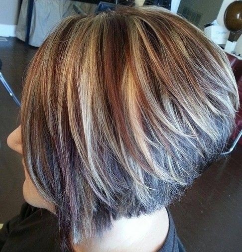 Bob Haircut for Thick Hair - Pretty Hair Color