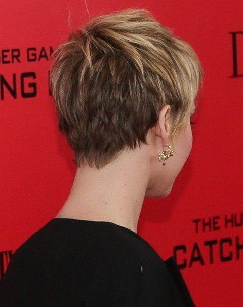 Short Hair From The Back View