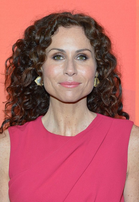 Minnie Driver Hairstyle for Thick Curly Hair
