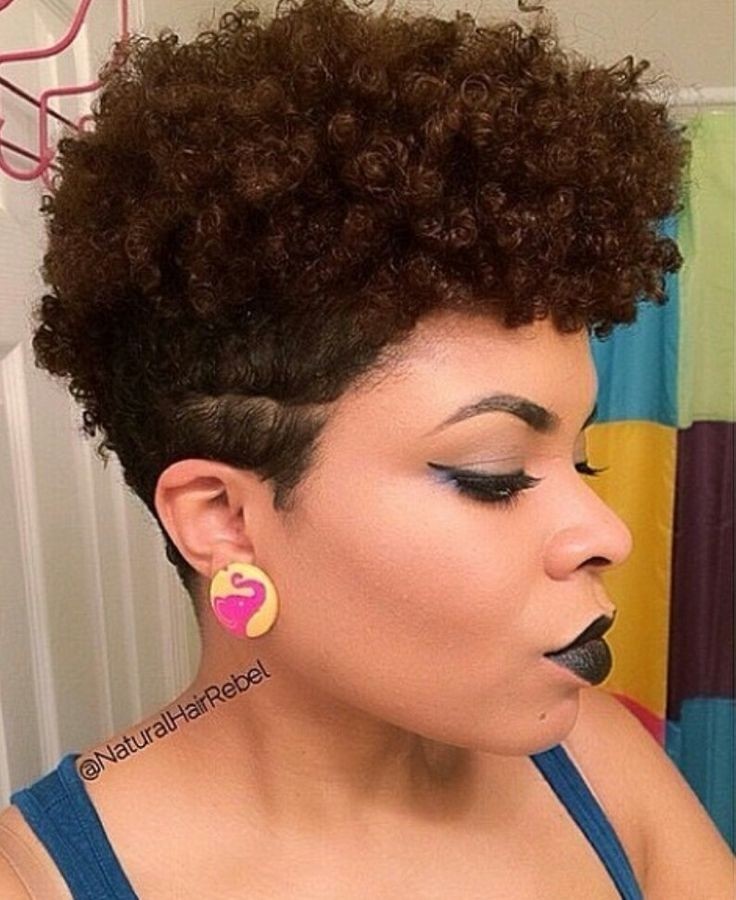 Short Natural Hair Cut