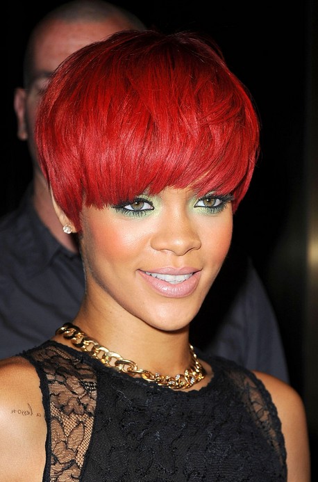 Short Red Black Hairstyles