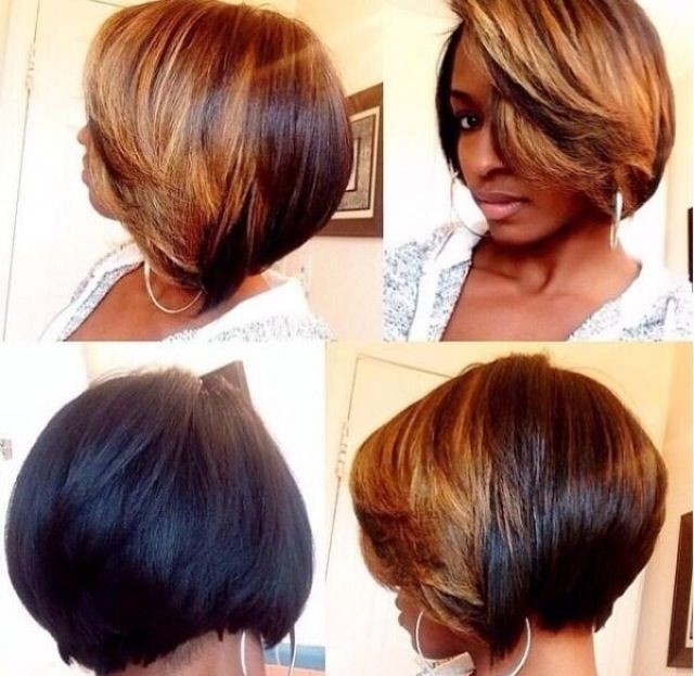 Straight Bob Haircut for Short Hair - Hairstyles for Black Women