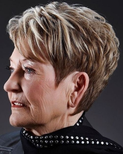 Thick Hairstyles for Short Hair - Haircuts for Women Over 50 - 60