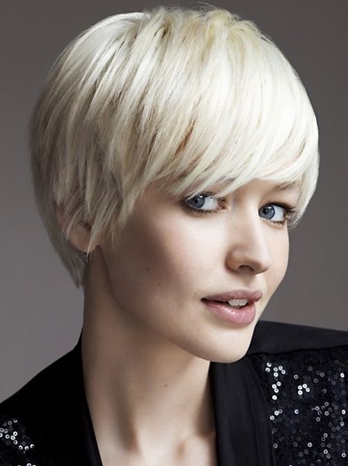 Very Short Haircuts with Bangs - Women Short Hairstyle
