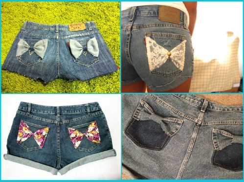 Lace Pocket Cut-Offs